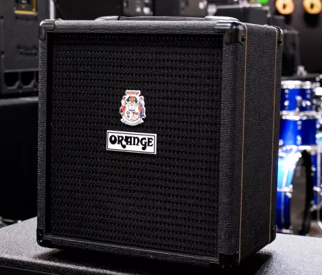 Store Special Product - Orange Amplifiers - Crush Bass 25 - 25W Bass Guitar Combo - Black